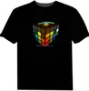 hottest ! flashing el shirt/tshirt el panel for Christmas/light led t shirt EL T Shirt el panel