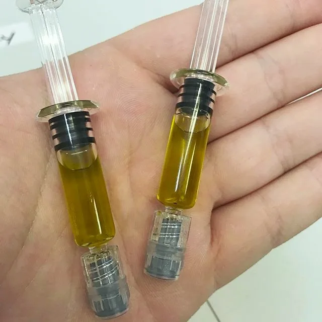 Best Price 1ml Thc Oil Glass Syringe With Luer Lock