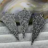 CH-ZAP0237 fashion jewelry pave crystal pendant,wholesale hematite pendant,metal arrowhead pendants