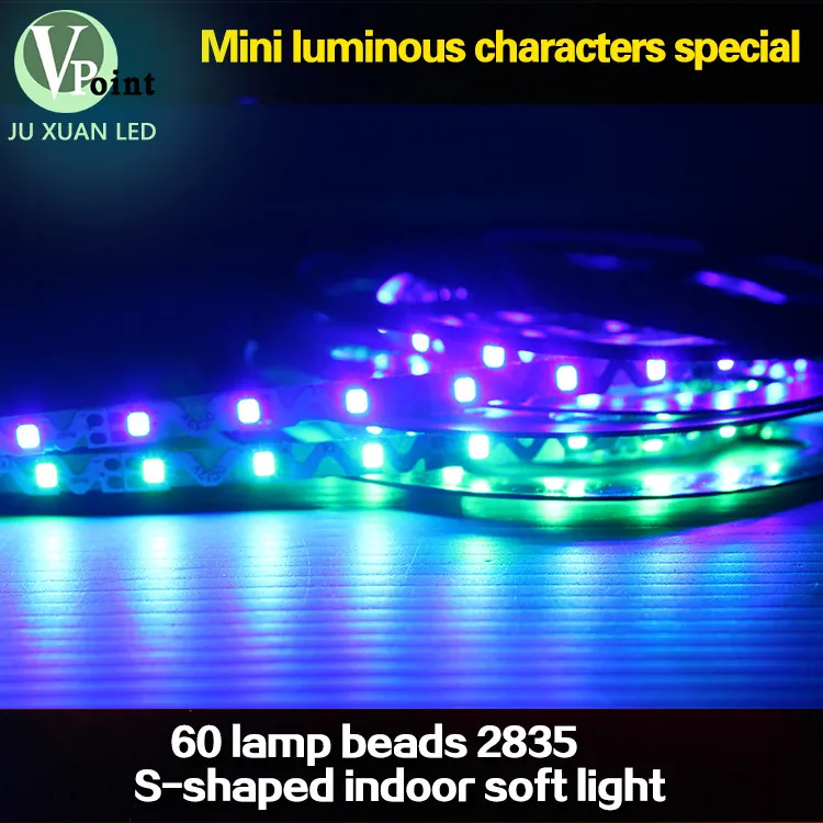 Led Flexible Strip Light 12v 5050 Rgb Smd 5m/roll Led Strip Short Led ...