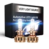 High speed cooling fan design long lifespan 12v 24v h7 conversion kit4000lm 50w for car halogen bulbs replacement