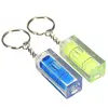 Custom Logo Plastic Spirit Level acrylic bubble level Key chain