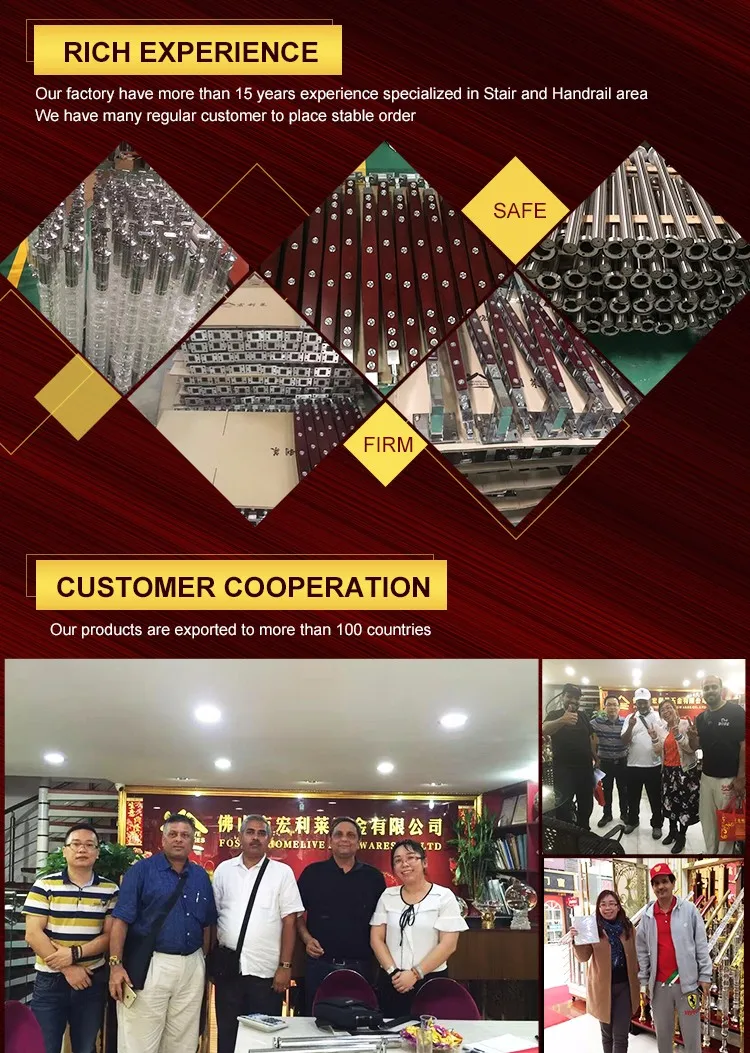 Vertical Cable Steel Balustrade Design Stainless Hand Railing Handrail Steel Balustrade Systems