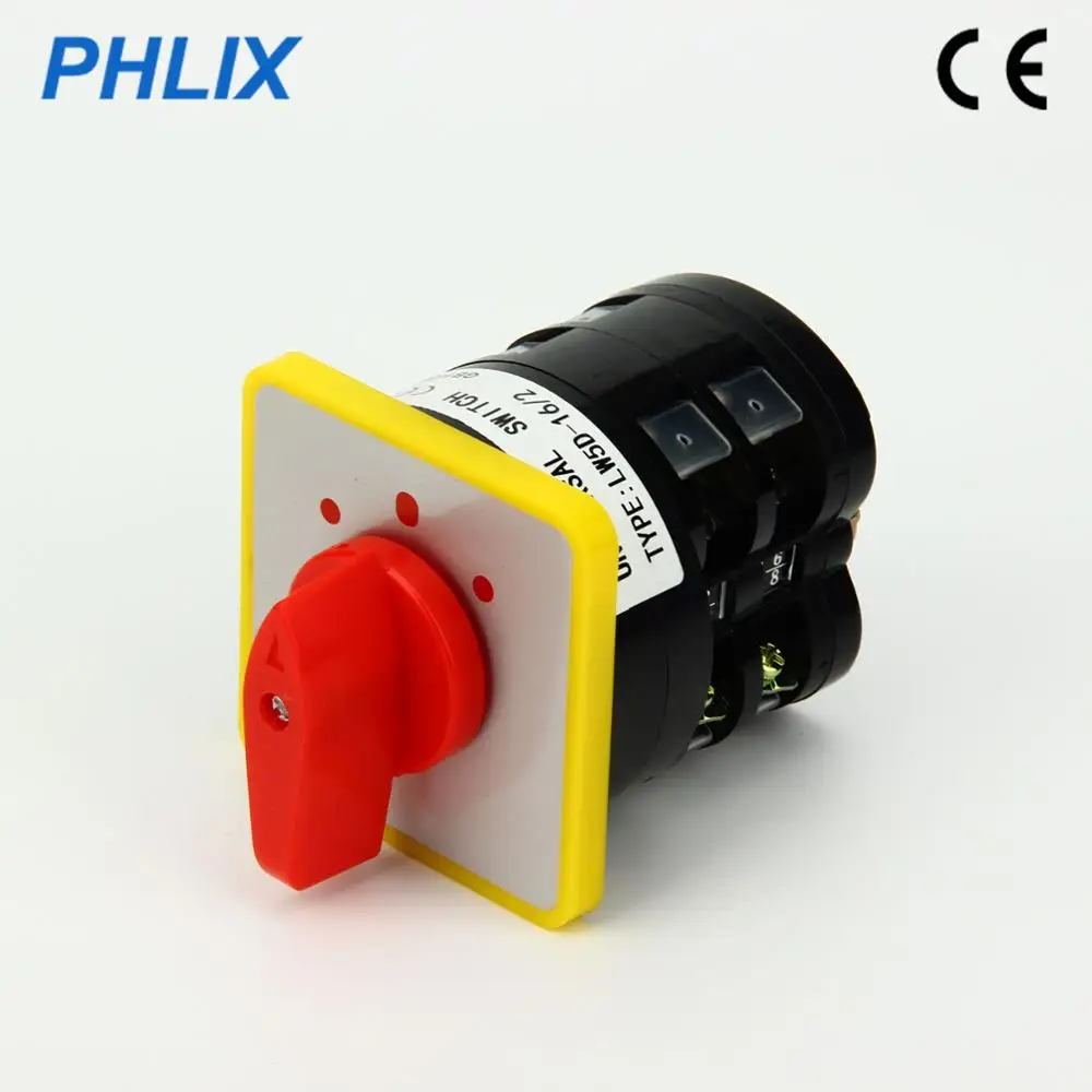 Lw5d Series Combination Switch Cam Motor Changeover Switch Ac