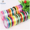22 Meters (25 Yards) Silk Satin Ribbon 1/4" (6mm) Party Home Wedding Decoration Gift Wrapping Christmas New Year DIY Material