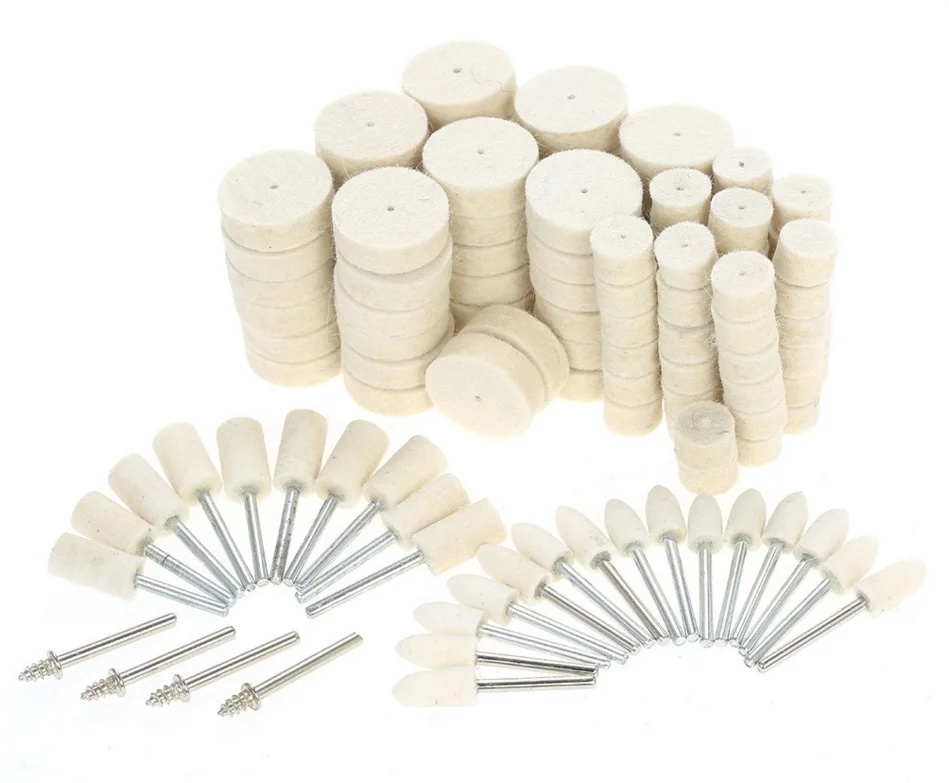 Custom 75mm Felt Polishing Wheel For Use With Cerium Oxide Polishing