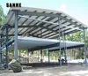 prefabricated steel structure two story warehouse shed building plans