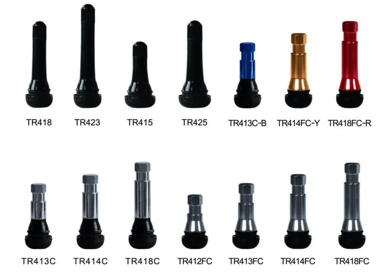 Tire Valve Trv Tubeless Snap In Valves Stem Tr412 Tr414 Tr413 Tr418