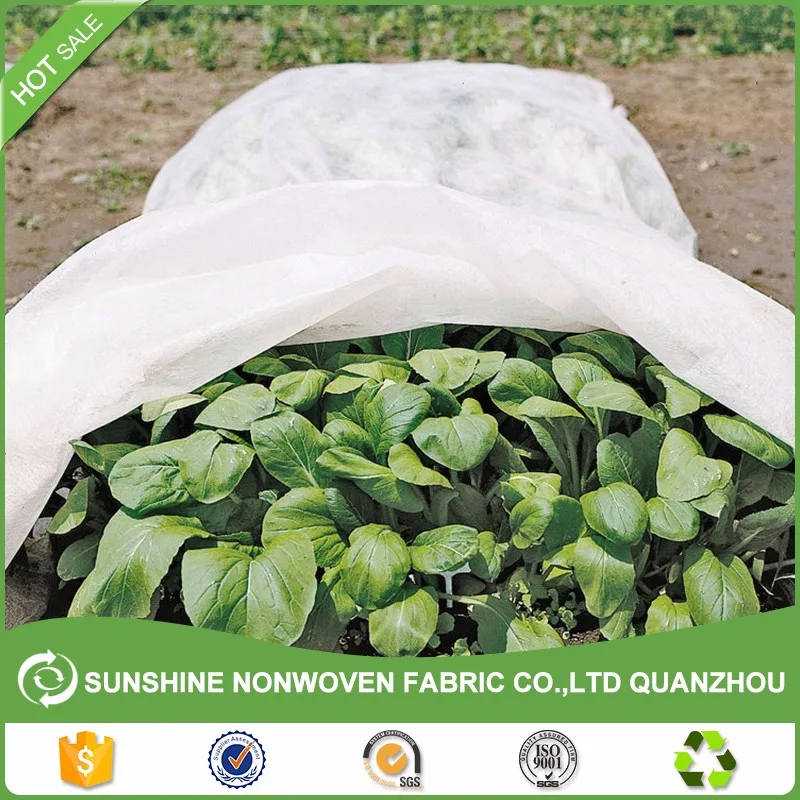 Eco-friendly white/black agriculture UV pp spunbond non woven fabric