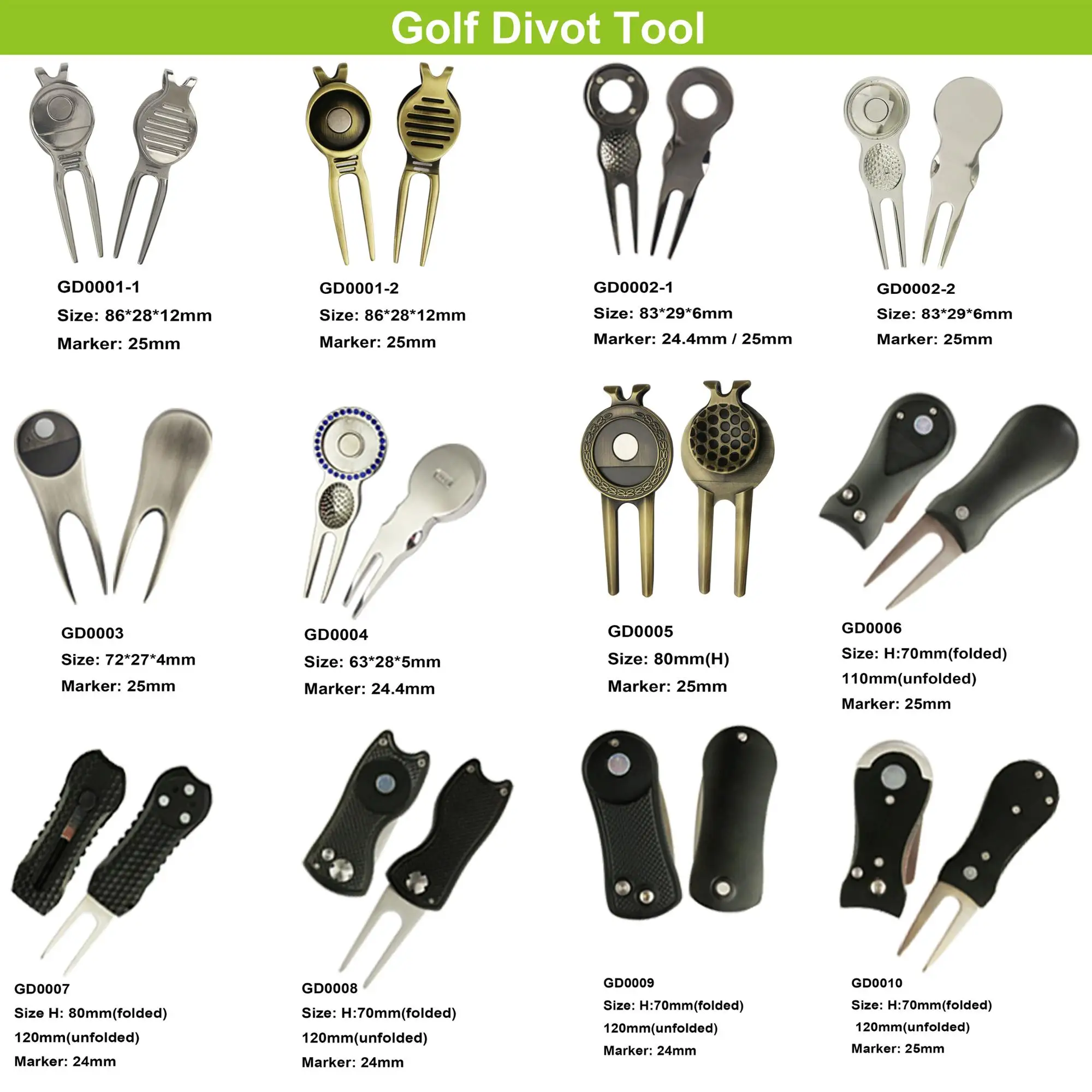 golf divot tool
