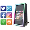 3D Automatic magic mirror photobooth with camera,computer and printer for wedding