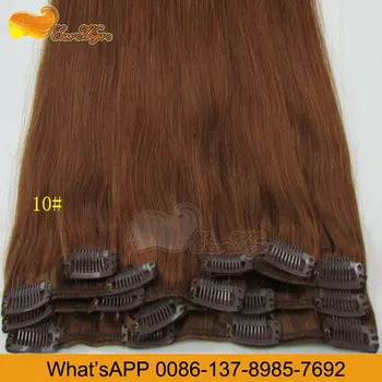 Eseewigs100 Human Hair Clip In Weave Silk Straight Sensationnel