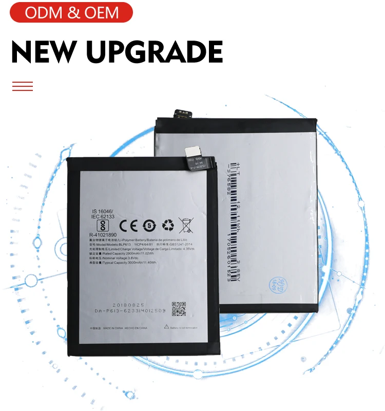 New Mobile Phone 3000mAh BLP613 Battery for Oneplus 3