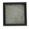 black wooden picture photo frame with shadow box