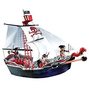 playmobil red serpent pirate ship