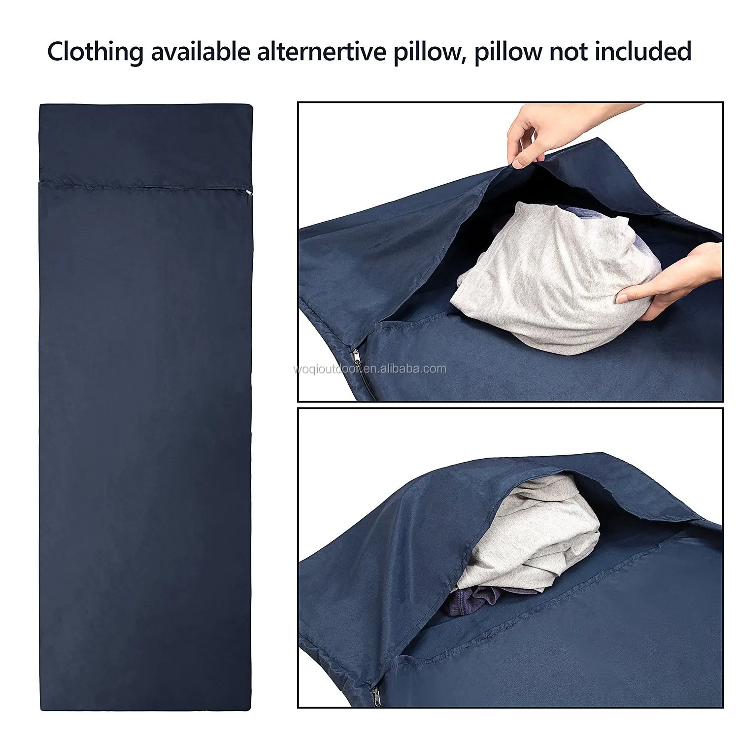 Woqi Durable And Super Soft Camping Silk Sleeping Bag Liner Sleep Sheet Buy Silk Sleeping Bag