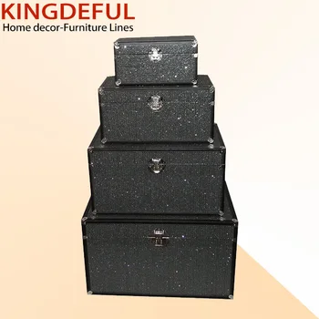 black canvas storage boxes