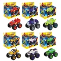 Promotion 6pcs set Blaze Monster Machines Sliding Vehicle Cars Transformation Toys BEST Birthday Christmas Gifts For