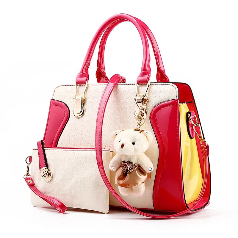 Whole 2017 New Spell Color Women Bags Sweet Lady Shoulder Handbag Inner Bag Quality Style Laptop Directly From China Ring Suppliers