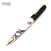Lingmo Luxury High Quality Gift Marble Resin Ball Pen Acrylic Ballpoint Pen With CustomLogo