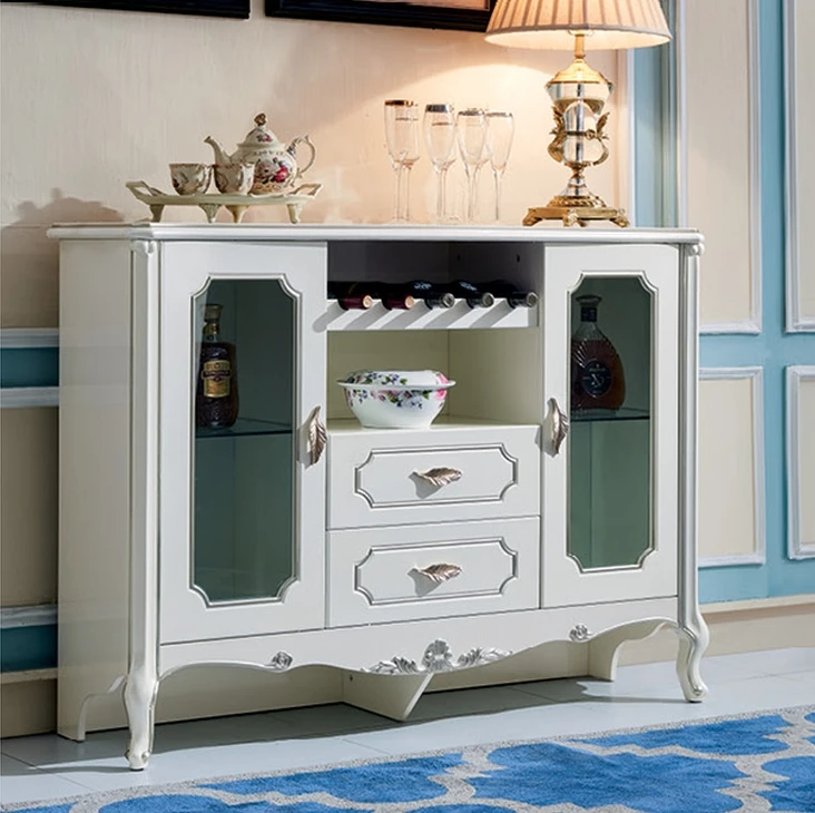 High Gloss Pearl White Color Dining Room Side Cabinet Buy Dining