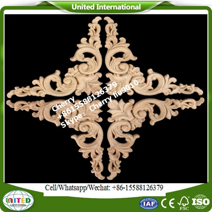 decorative cnc carvings carved furniture wood appliques and onlays