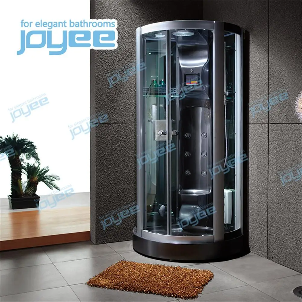 Joyee Modern Steam Shower Arc Cubicle Corner Shower ...