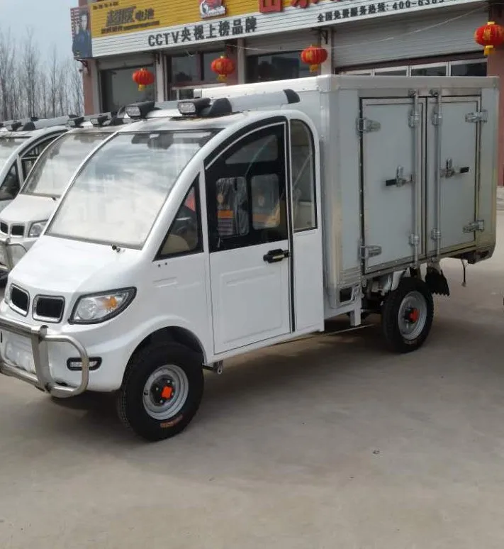 1500w Electric Truck 4 Wheel Tricycle Cargo Four Wheeler Motorcycle