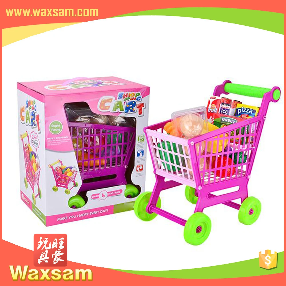 children's play shopping cart