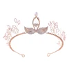 new arrival handmade swan pattern hair accessory hair crown for women