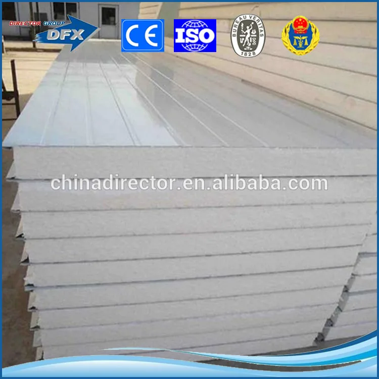 Thermal insulation cold room using polyurethane sandwich roof panels