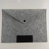 Custom printable A4 felt file expanding documents folder bag felt briefcase Portfolio Case, Letter Envelope