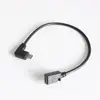 Right Angle USB 3.1 Type C Male Connector to Mini USB 2.0 5Pin Female Data Adapter Cable