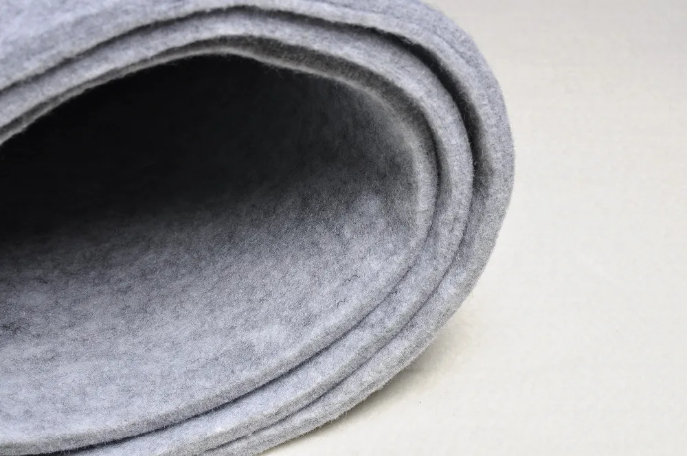 羊毛毡针刺 3毫米天然羊毛毡画家覆盖抓绒