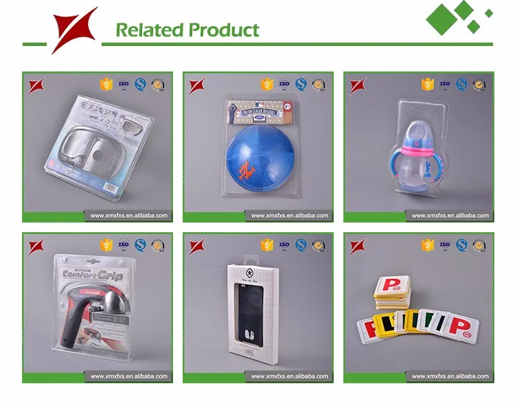 Different transparent PET fresh herb blister tray plastic clamshells