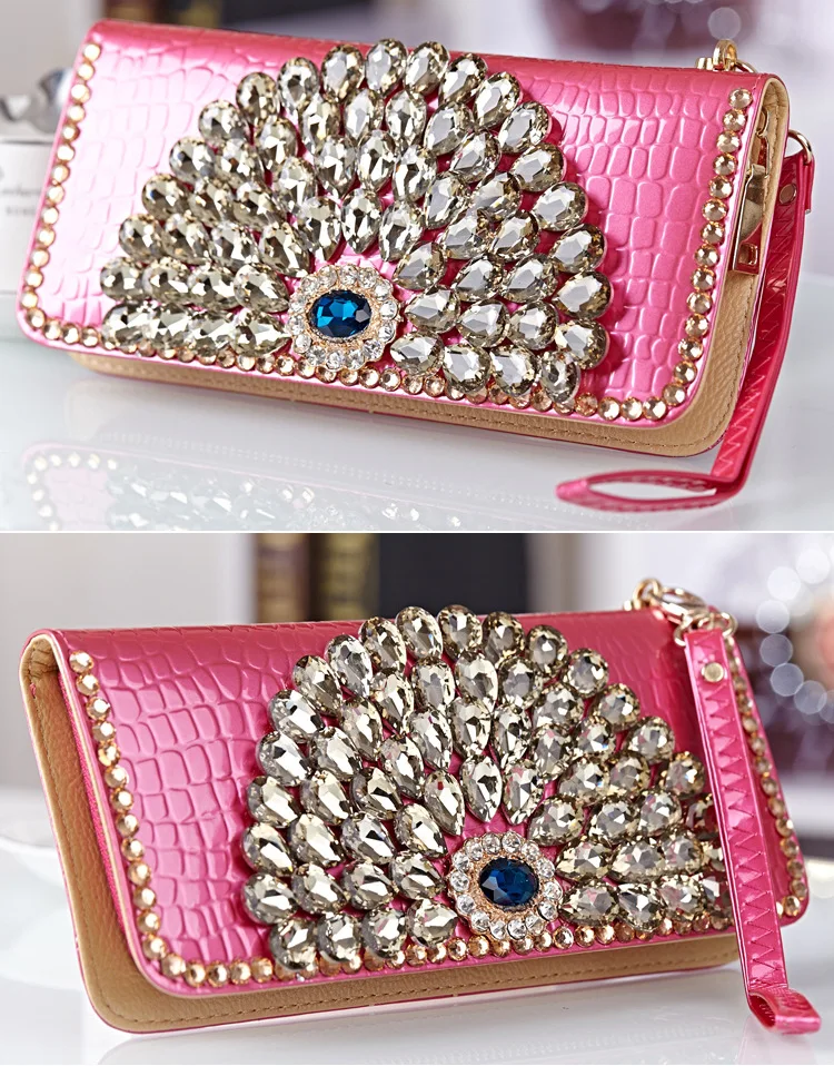 Luxury Rhinestone Women Purse,Rhinestone Women Wallet Buy Women Purse