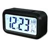 creative intelligent smart light desktop LCD digital calendar alarm clock with temperature