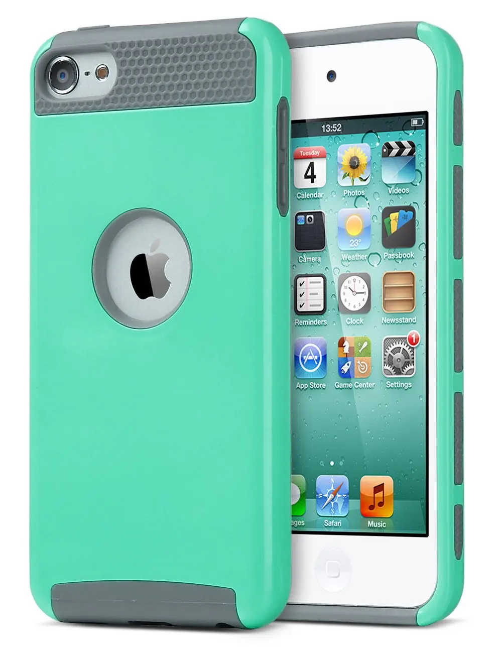 Get Quotations · iPod Touch 5/6th Generation Case,ULAK Dual Layer Slim  Protective
