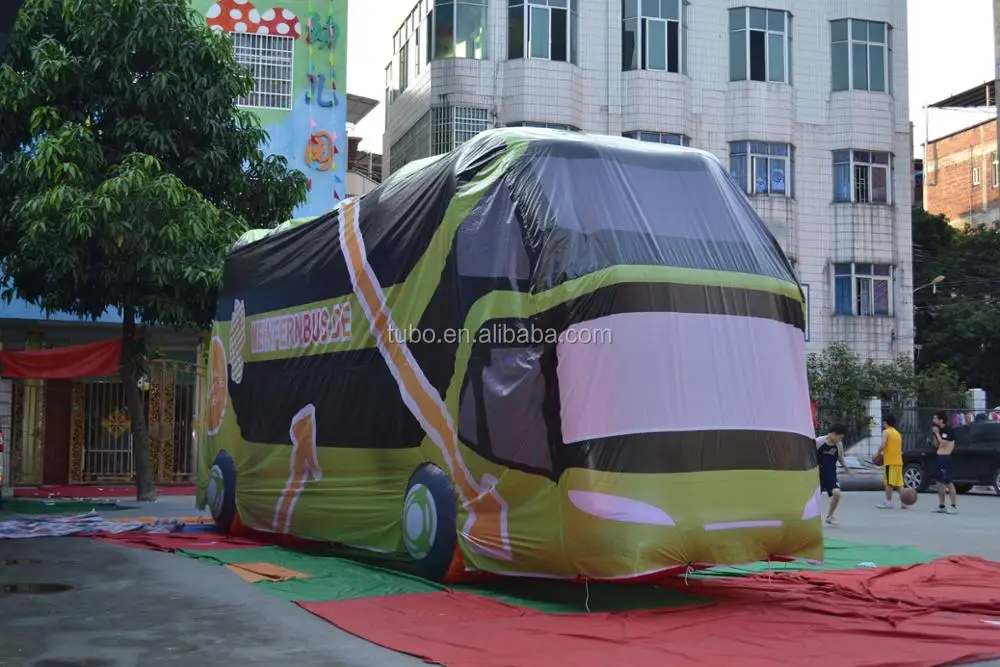 Giant Advertising Model Inflatable Bus For Promotion Event,Exhibition