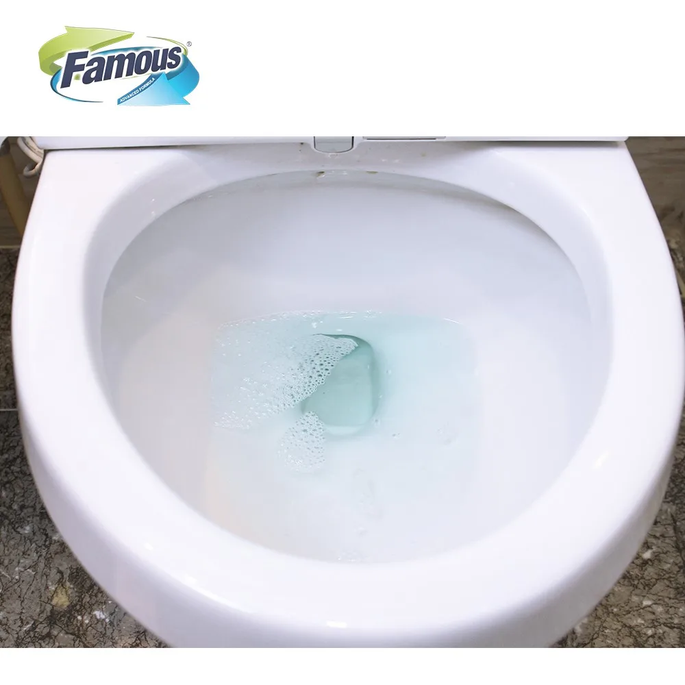 2 In 1 Toilet Bowl Cleaner Flush Block Hanging Toilet Bowl Cleaner Tablets Deodorizer Toilet