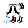make your custom own new design high quality dry fit team basketball socks with wholesale price