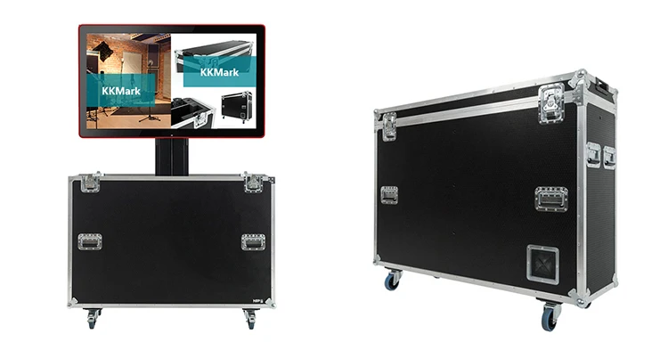 Led Screen Flight Case Motorised Electric TV Lift Flight Case for LCD LED Plasma Screens ...