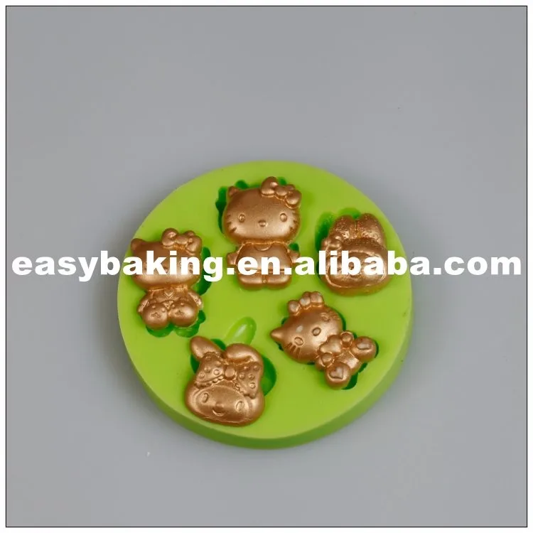 Hello Kitty Fondant Silicone Mould for Cake Decoration ES-1307