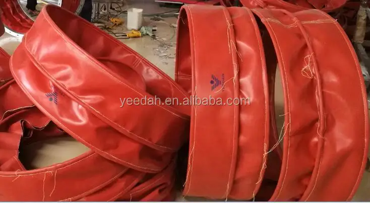 High temperature silicone coated glass fiber fabric