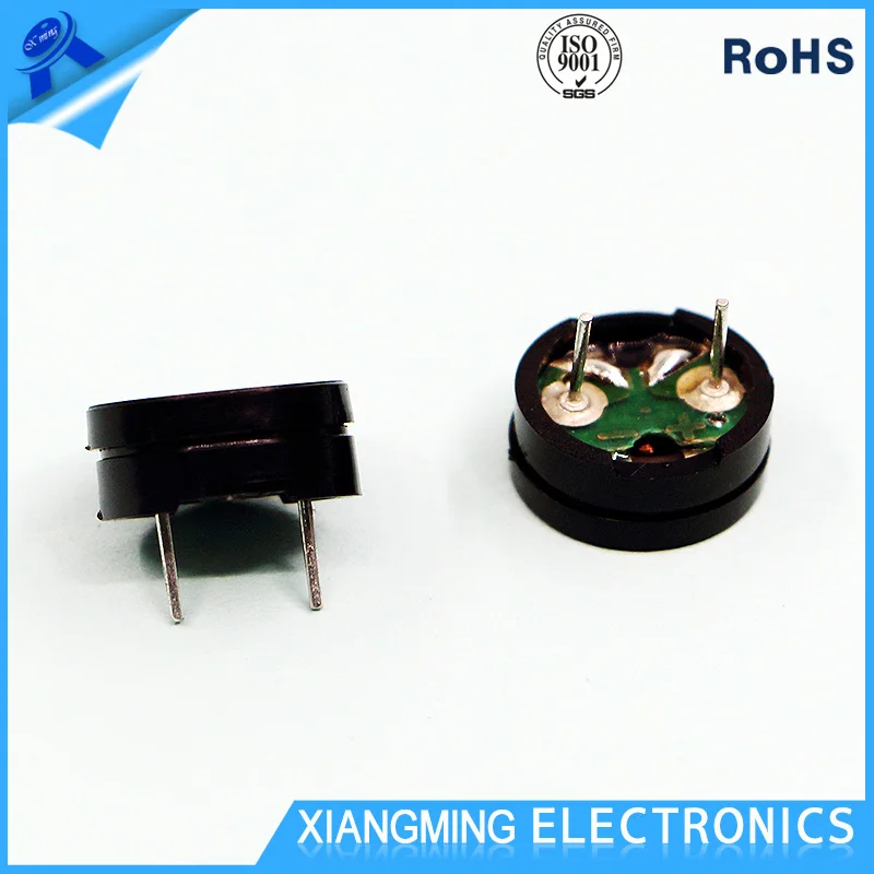 Miniature Electronic Piezo Buzzers 3v to 24v  PCB mounting