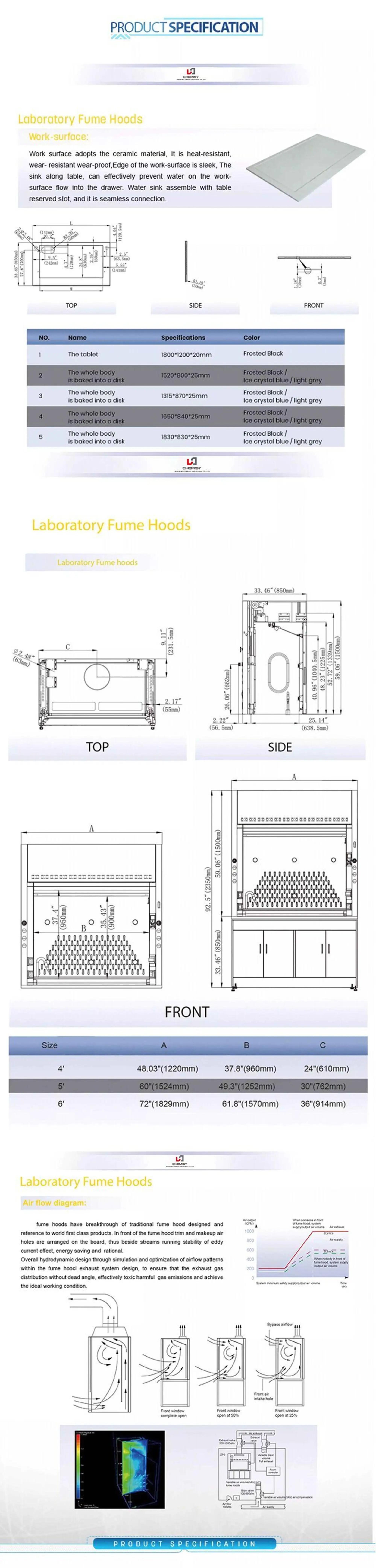 chemical fume hoods