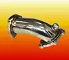 Auto parts stainless steel turbo exhaust downpipe for N issan SR20DET