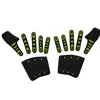 new design anti impact resistant glove and cut resistant glove working gloves TPR chips on back and magic buckle