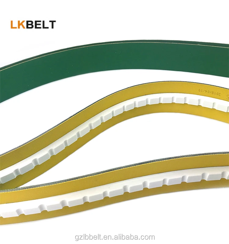 Nylon Flat Tangential Belt Adjustable Running Textile Machine Drive