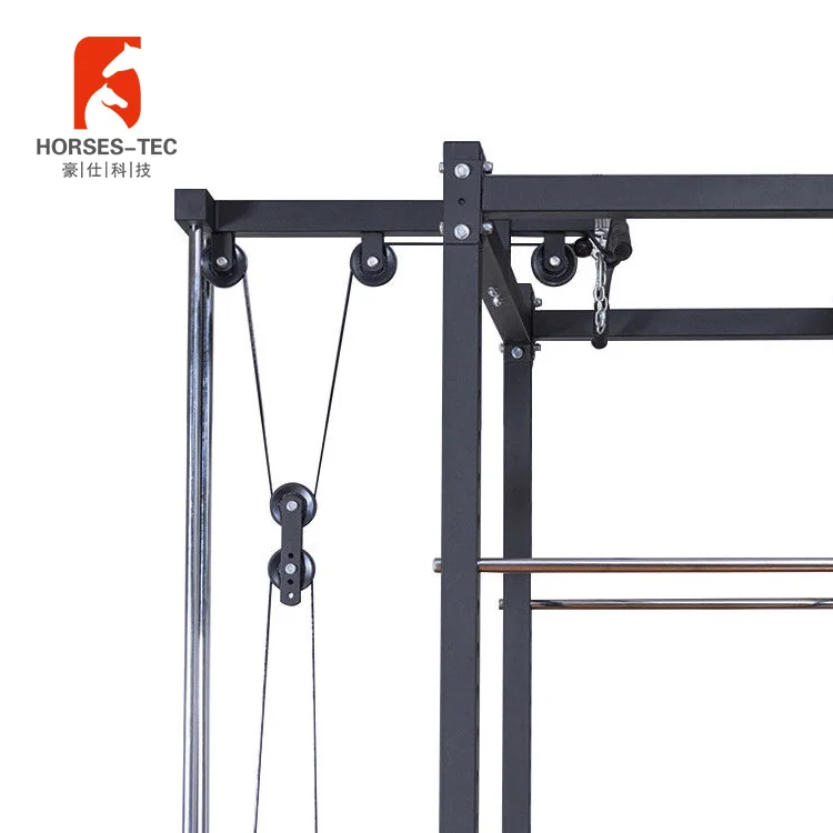 Professional multifunction power rack squat cage gym equipment